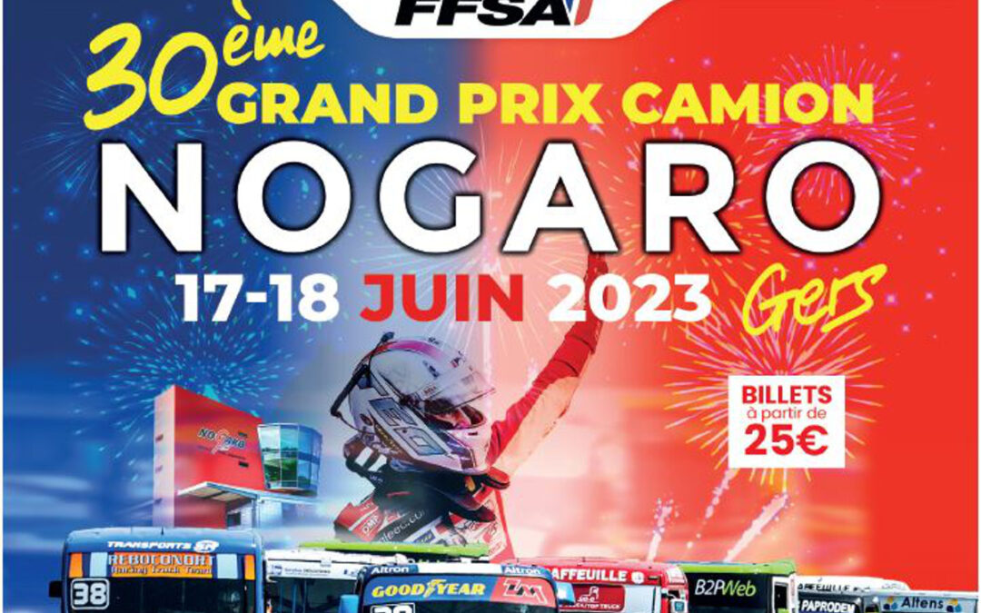 CHAMPIONNAT DE FRANCE CAMIONS – 17 & 18 JUIN 2023