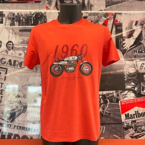 T-Shirt Unisexe Moto Orange