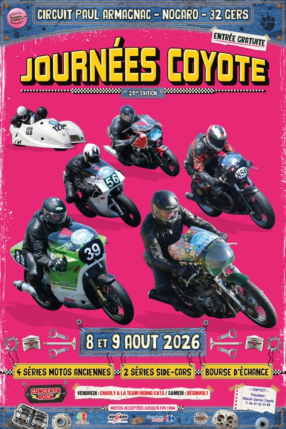 Affiche Journées Coyote 2026